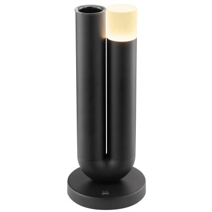 Brilliant - LED-himmennettävä ladattava kosketusohjattu ulkokäyttöinen pöytävalaisin SAYU LED/2,5W/5V 2700K 2600 mAh IP44 musta