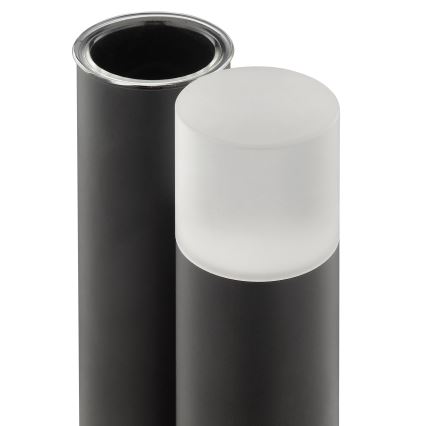 Brilliant - LED-himmennettävä ladattava kosketusohjattu ulkokäyttöinen pöytävalaisin SAYU LED/2,5W/5V 2700K 2600 mAh IP44 musta