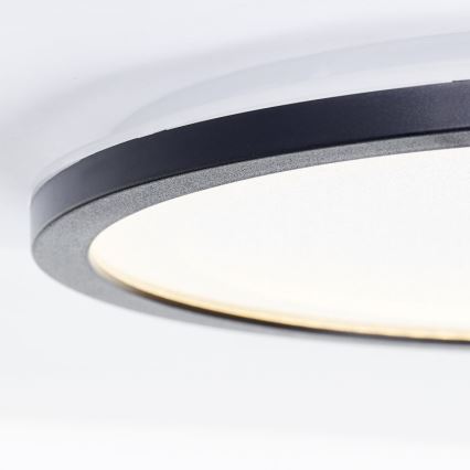 Brilliant - Himmennettävä LED-kattovalaisin MOSAKO LED/20W/230V 2700K halkaisija 29,5 cm musta