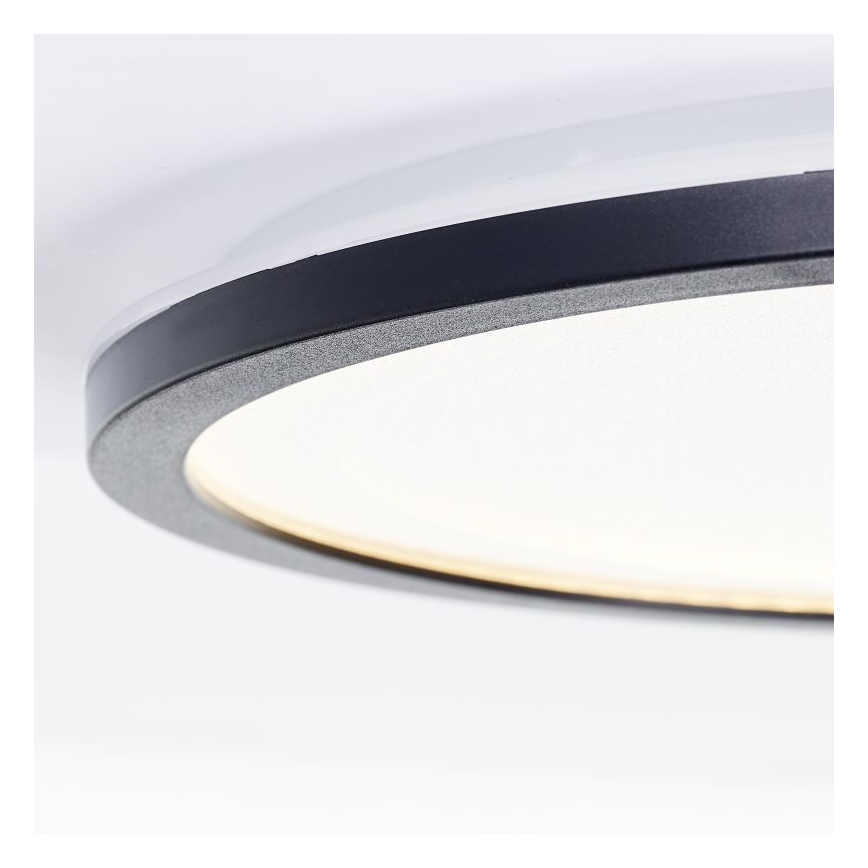 Brilliant - Himmennettävä LED-kattovalaisin MOSAKO LED/20W/230V 2700K halkaisija 29,5 cm musta