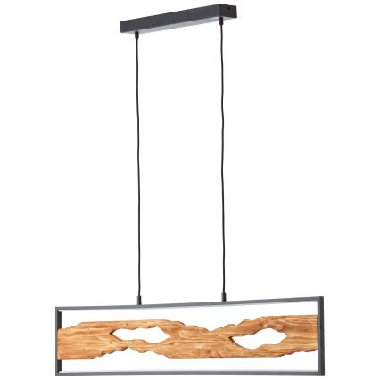 Brilliant - LED-kattokruunu johdossa CHAUMONT LED/20W/230V mänty