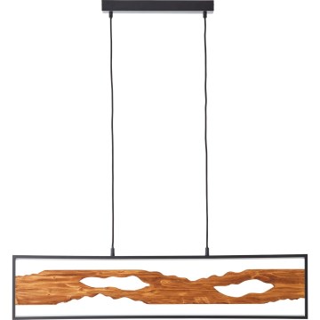 Brilliant - LED-kattokruunu johdossa CHAUMONT LED/20W/230V mänty - FSC sertifioitu