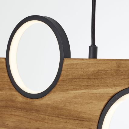 Brilliant - LED-kattokruunu johdossa CHEESY LED/34W/230V mänty - FSC sertifioitu