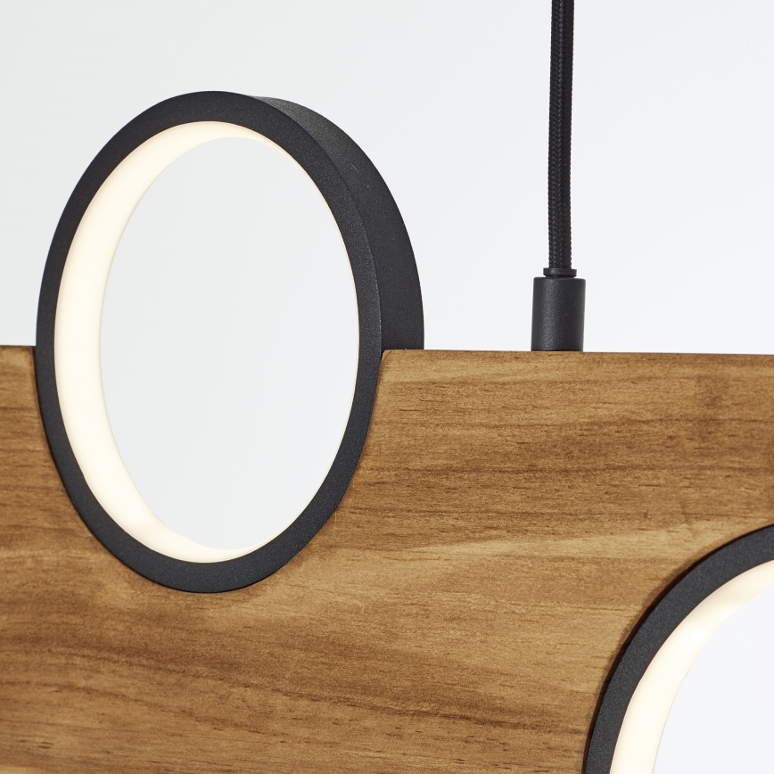 Brilliant - LED-kattokruunu johdossa CHEESY LED/34W/230V mänty - FSC sertifioitu