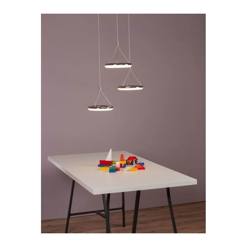 Brilliant - LED-kattokruunu johdossa DONUT 3xLED/8,7W/230V