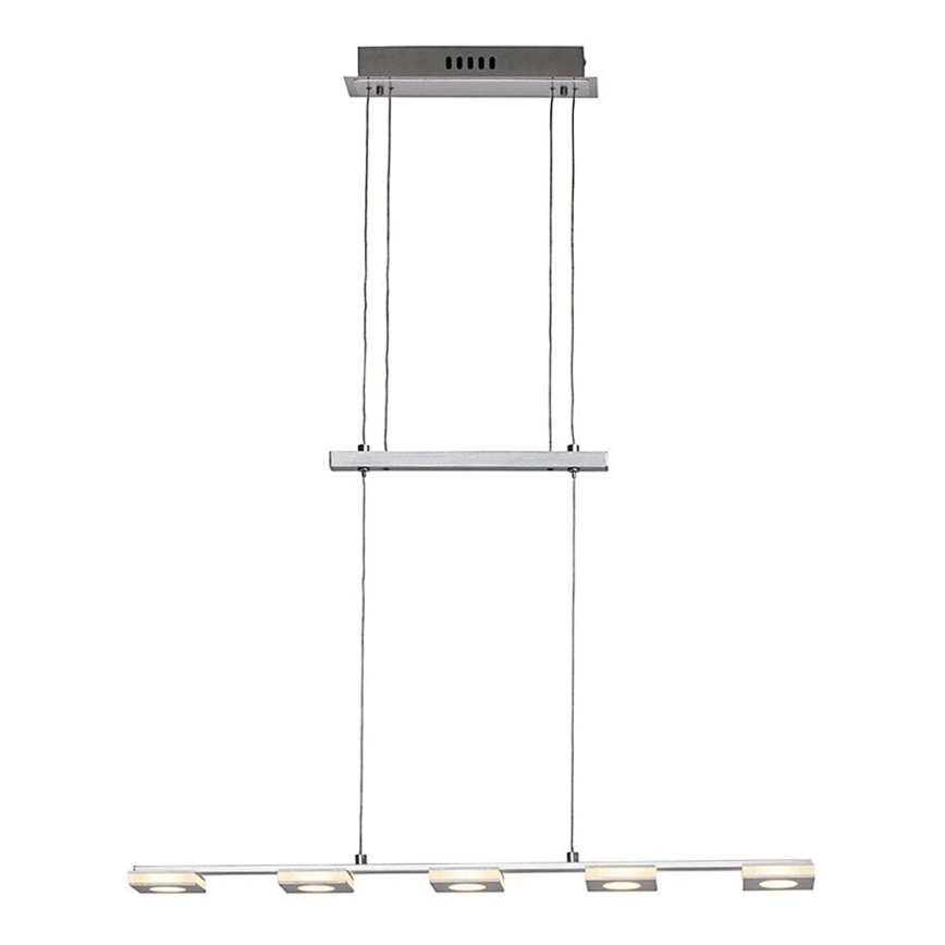 Brilliant - LED-kattokruunu johdossa TRANSIT 5xLED/4W/230V