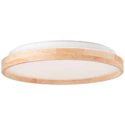 Brilliant - LED-kattovalaisin ALSON LED/26W/230V 3000/4500K halkaisija 39,5 cm kumiviikuna - FSC sertifioitu