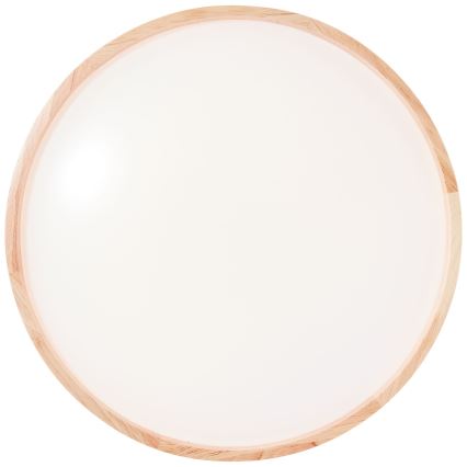 Brilliant - LED-kattovalaisin ALSON LED/26W/230V 3000/4500K halkaisija 39,5 cm kumiviikuna - FSC sertifioitu