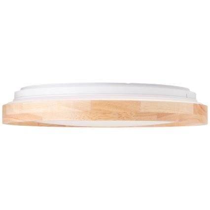 Brilliant - LED-kattovalaisin ALSON LED/26W/230V 3000/4500K halkaisija 39,5 cm kumiviikuna - FSC sertifioitu