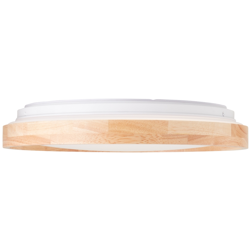 Brilliant - LED-kattovalaisin ALSON LED/26W/230V 3000/4500K halkaisija 39,5 cm kumiviikuna - FSC sertifioitu