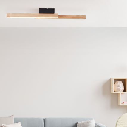 Brilliant - LED-kattovalaisin ARION LED/14W/230V mänty - FSC sertifioitu