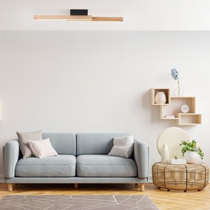 Brilliant - LED-kattovalaisin ARION LED/14W/230V mänty - FSC sertifioitu