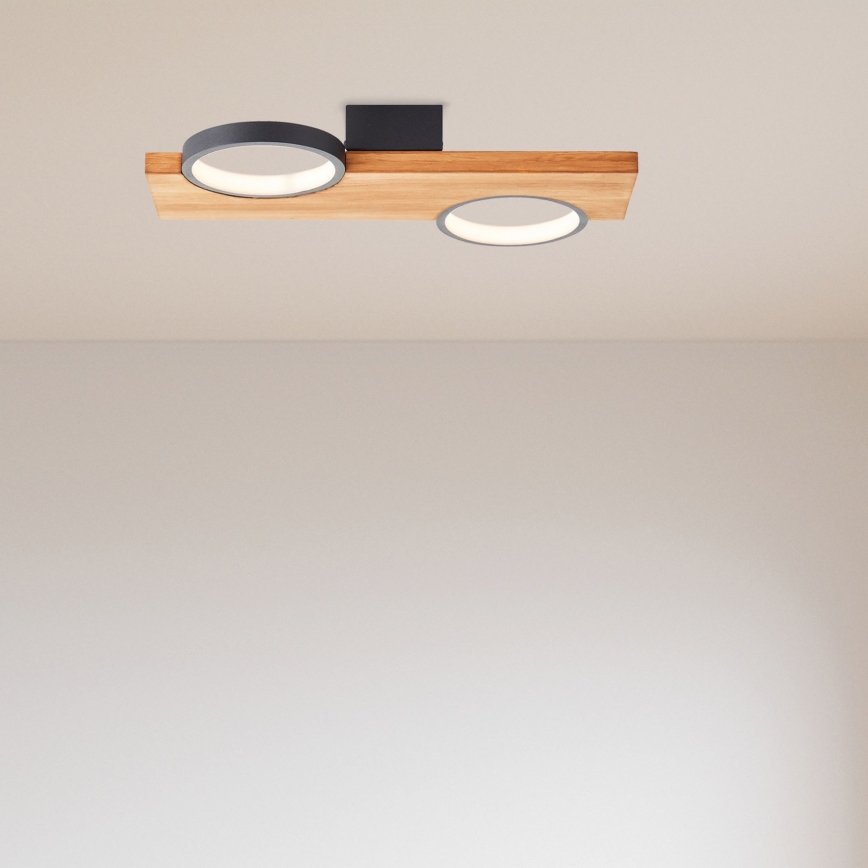 Brilliant - LED-kattovalaisin CHEESY LED/14W/230V mänty