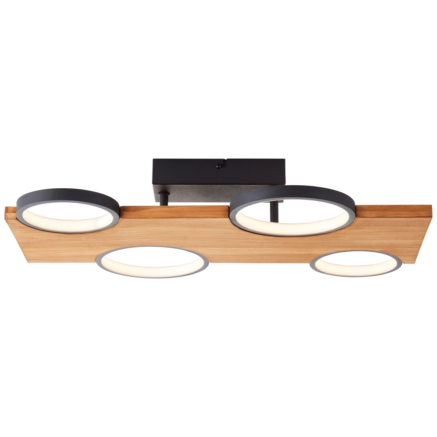 Brilliant - LED-kattovalaisin CHEESY LED/28W/230V mänty - FSC sertifioitu