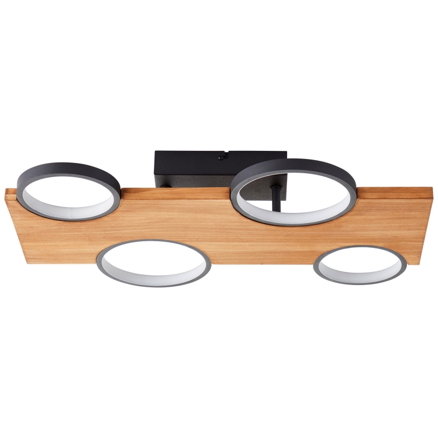 Brilliant - LED-kattovalaisin CHEESY LED/28W/230V mänty - FSC sertifioitu