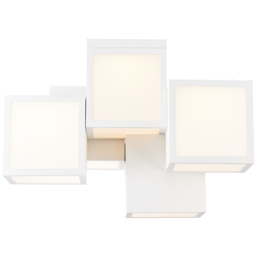 Brilliant - LED-kattovalaisin CUBIX 5xLED/7,6W/230V 3000K valkoinen