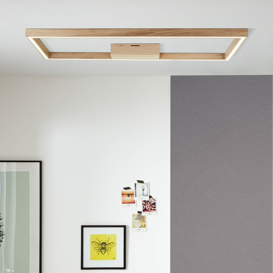 Brilliant - LED-kattovalaisin DELGROSSO LED/24W/230V 3000K tammi