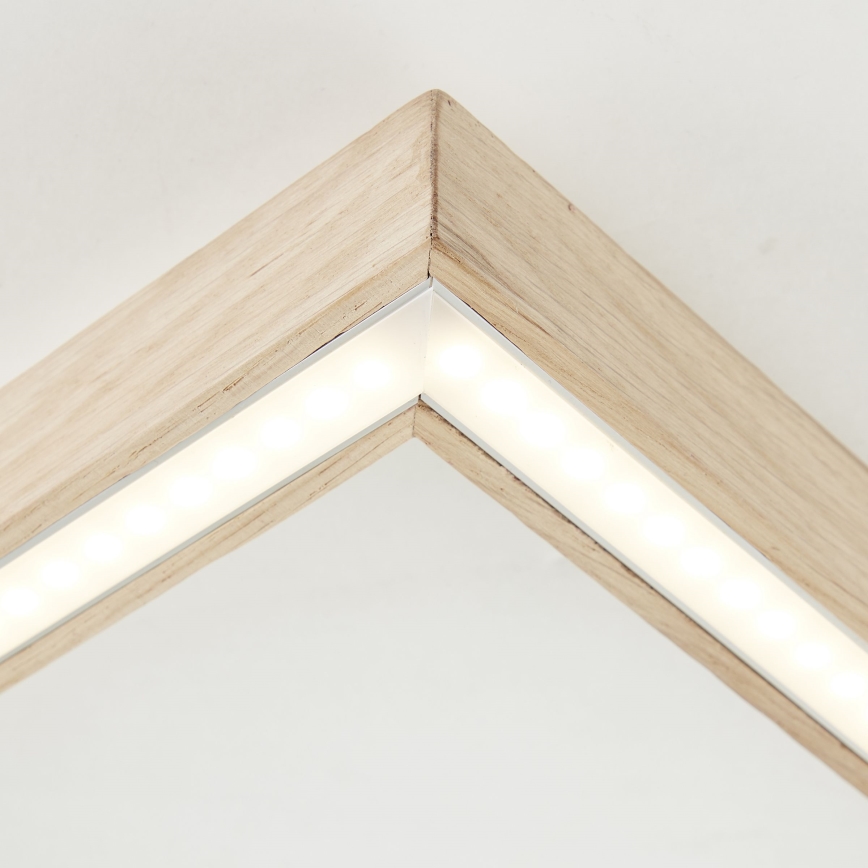 Brilliant - LED-kattovalaisin DELGROSSO LED/24W/230V 3000K tammi