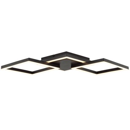 Brilliant - LED kattovalaisin JORVIC LED/21W/230V 28x61,5 cm musta
