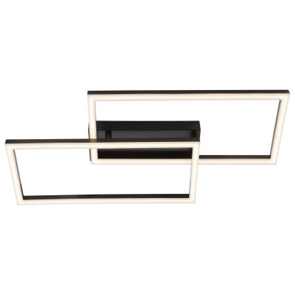 Brilliant - LED kattovalaisin JORVIC LED/21W/230V 29x60 cm musta