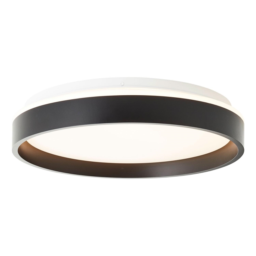 Brilliant - LED-kattovalaisin KALMAR LED/26W/230V 3000K halkaisija 39 cm musta