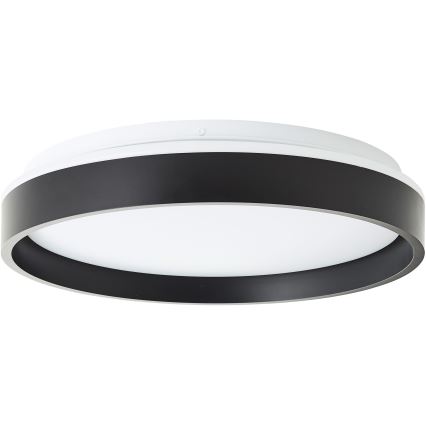 Brilliant - LED-kattovalaisin KALMAR LED/26W/230V 3000K halkaisija 39 cm musta