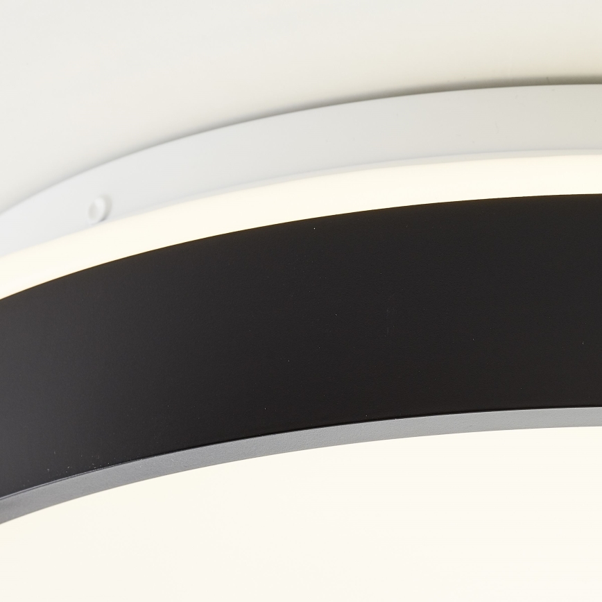 Brilliant - LED-kattovalaisin KALMAR LED/26W/230V 3000K halkaisija 39 cm musta