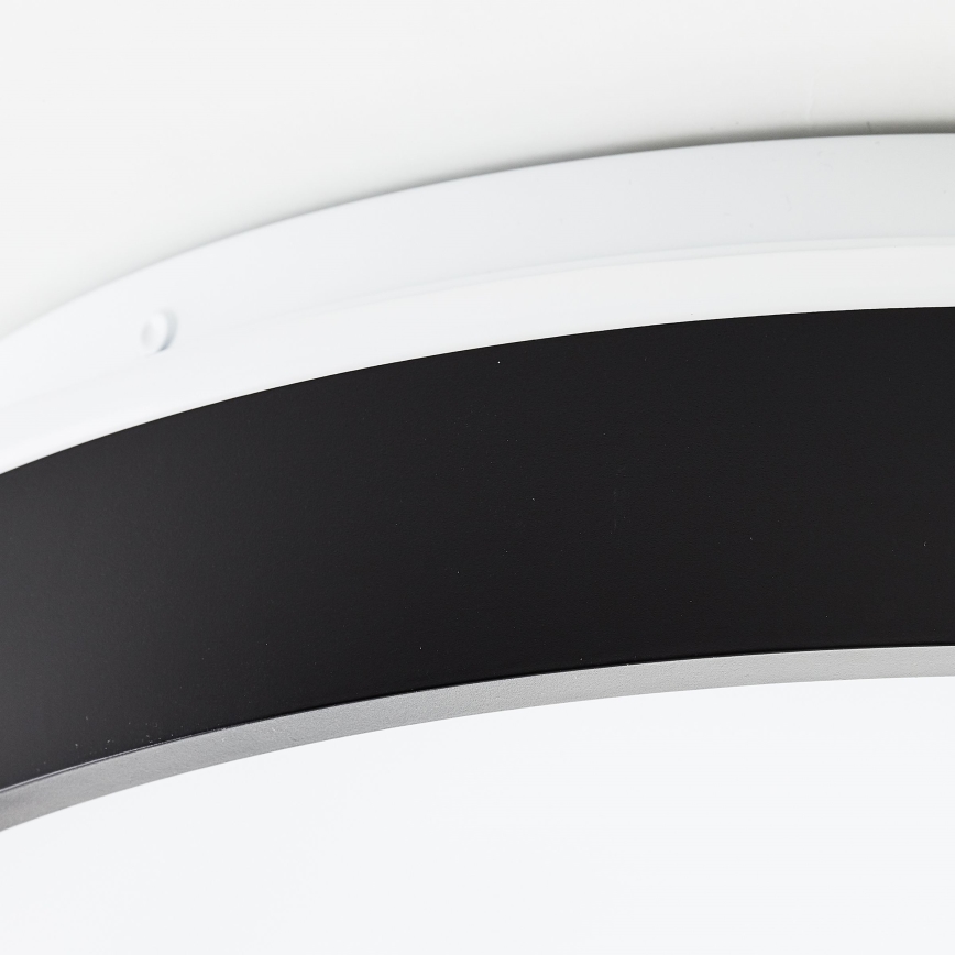 Brilliant - LED-kattovalaisin KALMAR LED/26W/230V 3000K halkaisija 39 cm musta