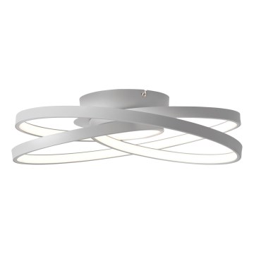 Brilliant - LED-kattovalaisin LABYRINTH LED/40W/230V halkaisija 39,5 cm harmaa