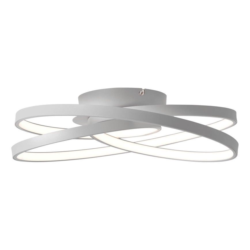 Brilliant - LED-kattovalaisin LABYRINTH LED/40W/230V halkaisija 39,5 cm harmaa
