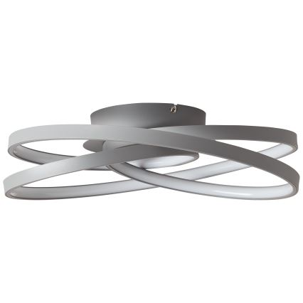 Brilliant - LED-kattovalaisin LABYRINTH LED/40W/230V halkaisija 39,5 cm harmaa