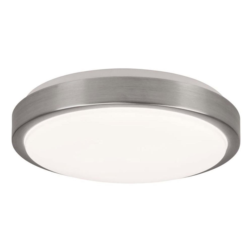 Brilliant - LED-kattovalaisin LIVIUS LED/18W/230V halkaisija 28 cm 3000K mattakromi