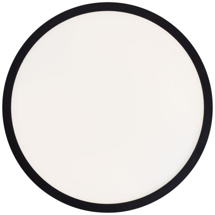Brilliant - LED-kattovalaisin MILTON, 24 W / 230 V, Ø 42 cm, musta