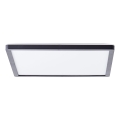 Brilliant - LED-kattovalaisin MILTON LED/18W/230V 29,3x29,3 cm musta