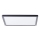 Brilliant - LED-kattovalaisin MILTON LED/18W/230V 29,3x29,3 cm musta