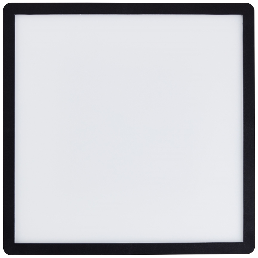Brilliant - LED-kattovalaisin MILTON LED/18W/230V 29,3x29,3 cm musta
