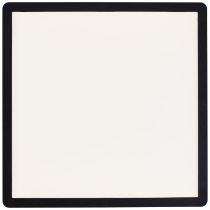 Brilliant - LED-kattovalaisin MILTON LED/18W/230V 29,3x29,3 cm musta