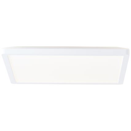 Brilliant - LED kattovalaisin MILTON LED/18W/230V 29,3x29,3 cm valkoinen