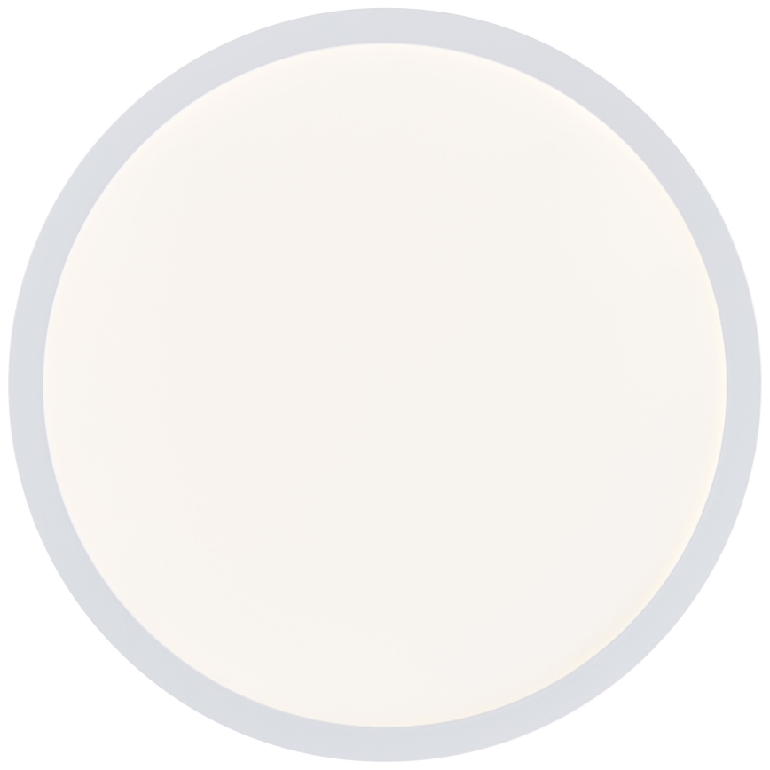 Brilliant - LED-kattovalaisin MILTON LED/18W/230V halkaisija 29,3 cm valkoinen