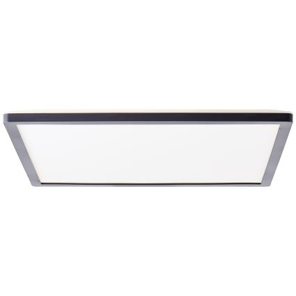 Brilliant - LED-kattovalaisin MILTON LED/24W/230V 42x42 cm musta