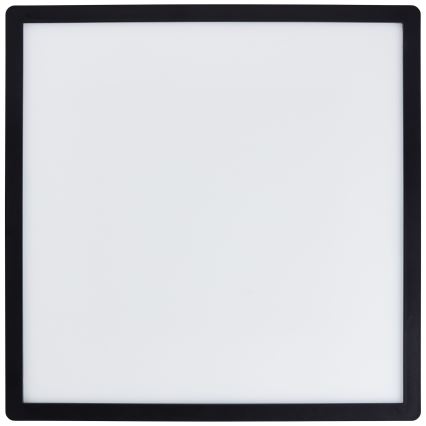 Brilliant - LED-kattovalaisin MILTON LED/24W/230V 42x42 cm musta