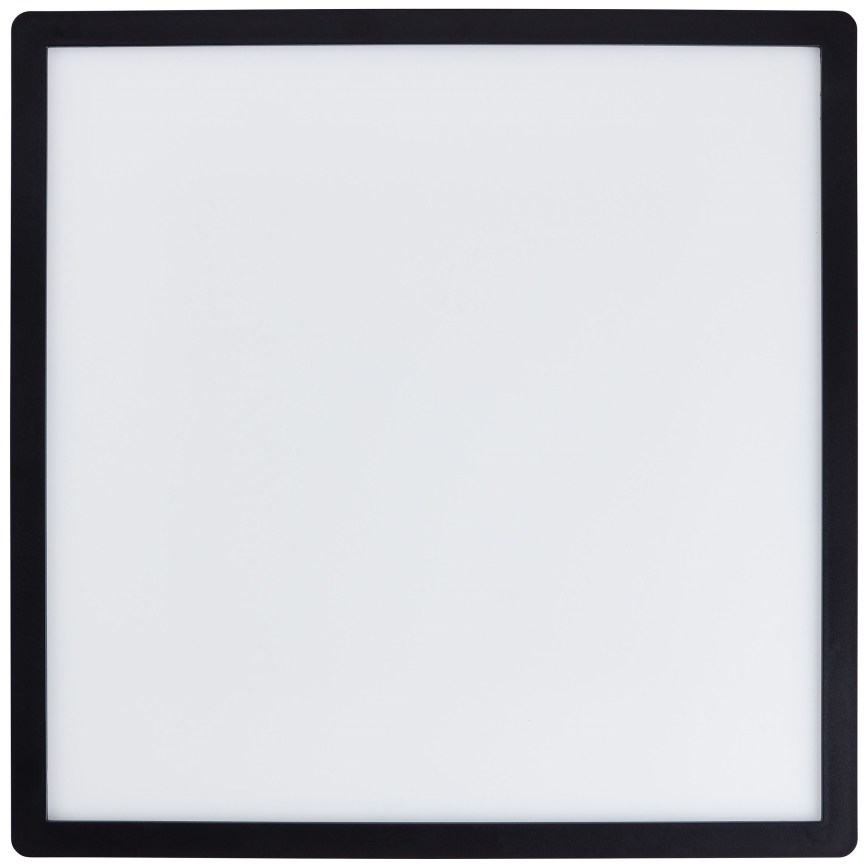 Brilliant - LED-kattovalaisin MILTON LED/24W/230V 42x42 cm musta