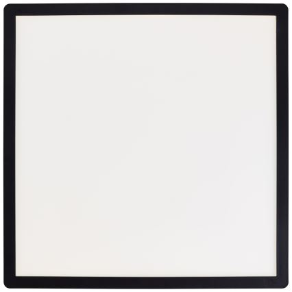 Brilliant - LED-kattovalaisin MILTON LED/24W/230V 42x42 cm musta