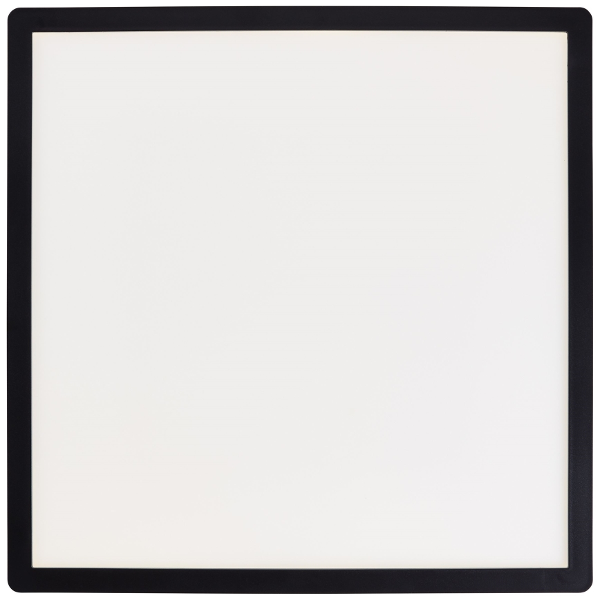 Brilliant - LED-kattovalaisin MILTON LED/24W/230V 42x42 cm musta