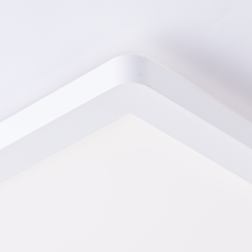 Brilliant - LED-kattovalaisin MILTON LED/24W/230V 42x42 cm valkoinen