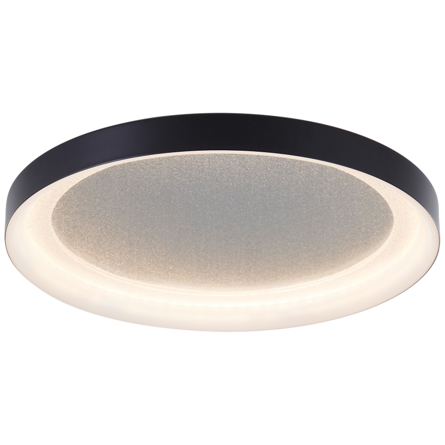 Brilliant - LED-kattovalaisin QUITO LED/24W/230V 3000K halkaisija 33 cm musta