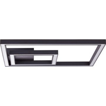 Brilliant - LED-kattovalaisin QUON LED/24W/230V 3000K 40x40 cm musta