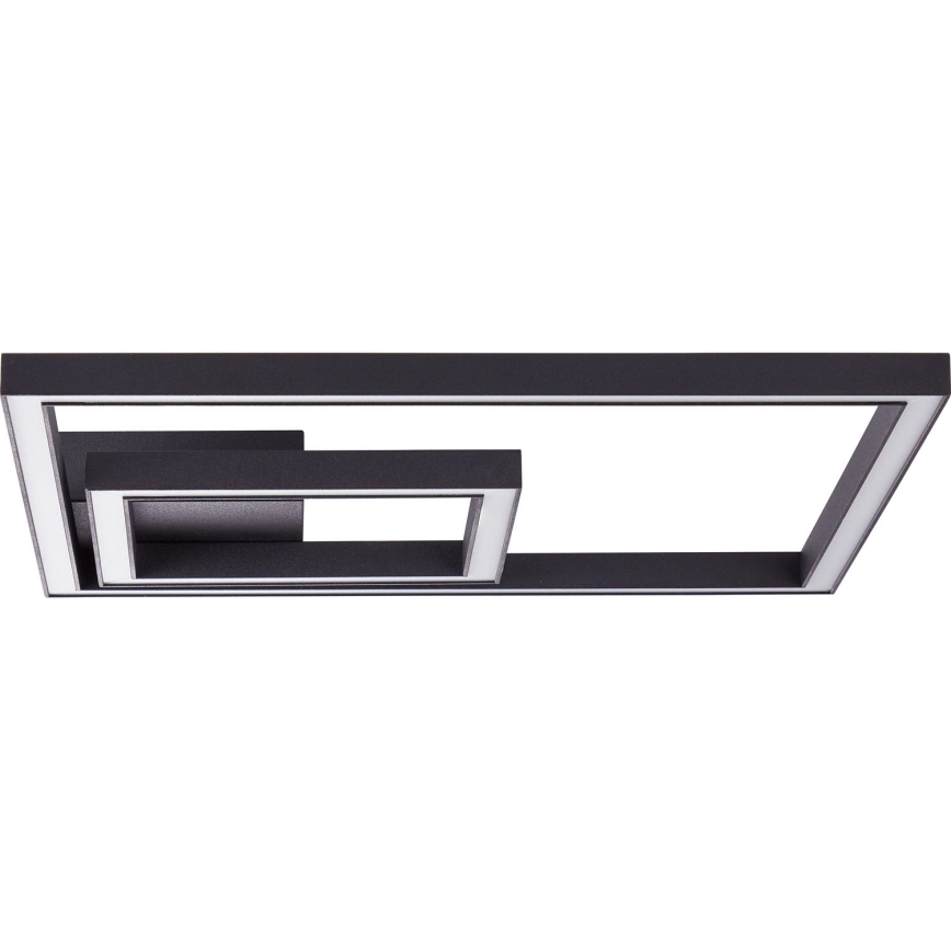 Brilliant - LED-kattovalaisin QUON LED/24W/230V 3000K 40x40 cm musta
