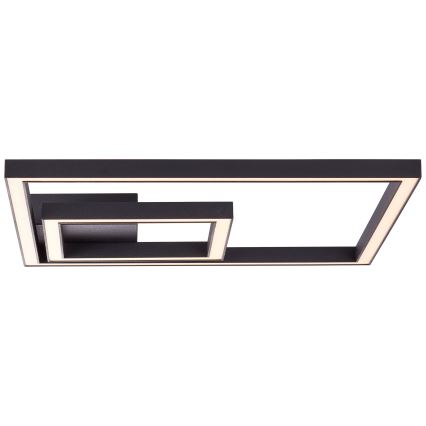 Brilliant - LED-kattovalaisin QUON LED/24W/230V 3000K 40x40 cm musta