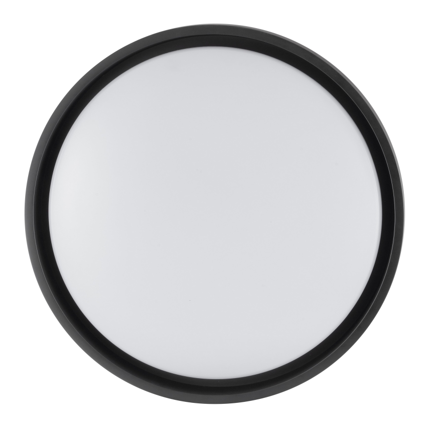 Brilliant - LED-kattovalaisin SENORA LED/24W/230V 2700/4000/6500K Ø 41 cm musta